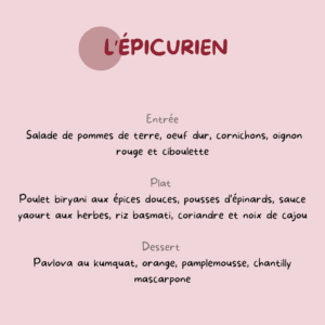 L'Epicurien - Semaine 08 - 23 février 2026